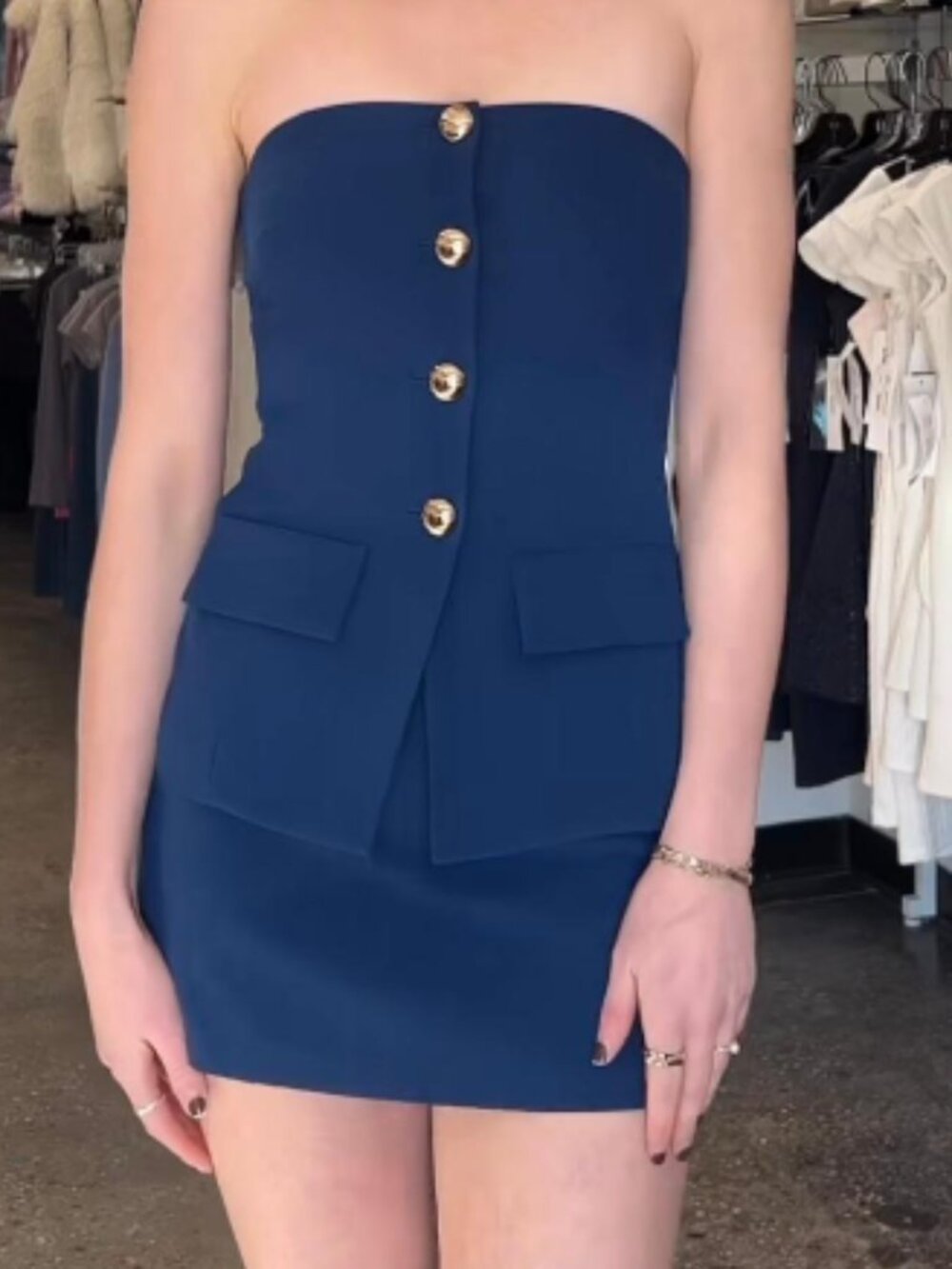 Amanda Uprichard Yadira Skort Romper in Emerson